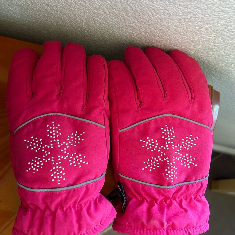 Kids snow gloves